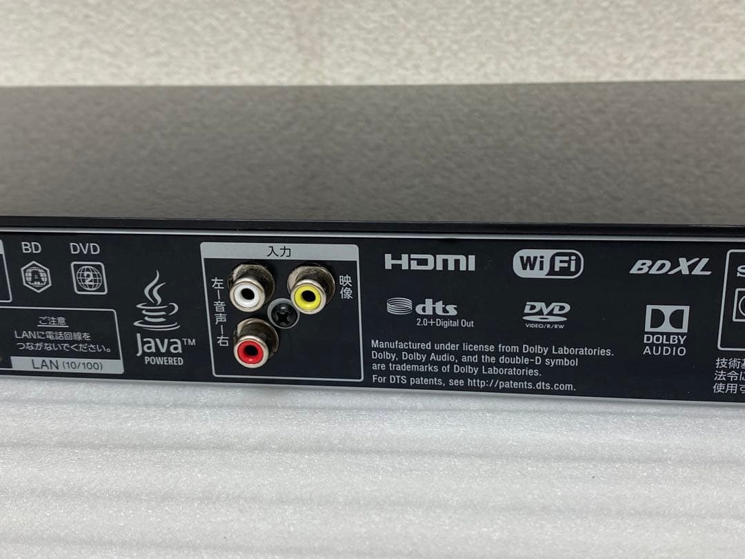 3-2039 SONY BDZ-ZW1500 Blu-rayレコーダー