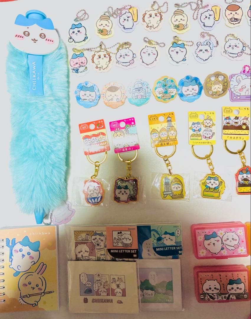 ちいかわ グッズ　大量セット キーホルダー アクキー 文具 スタンプ ぬいぐるみ