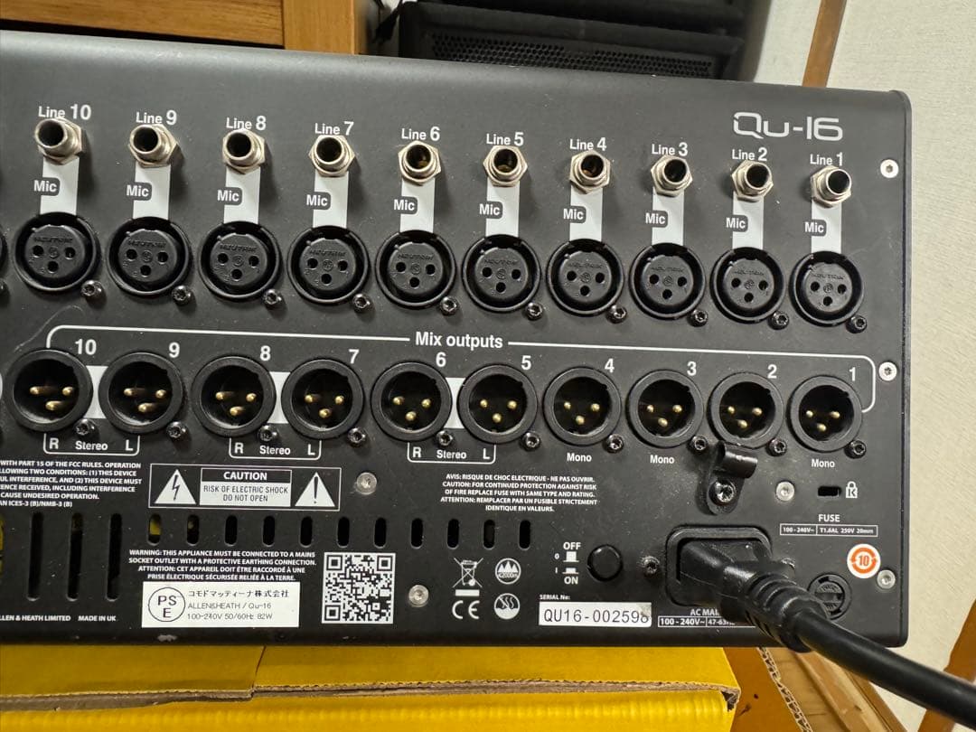 ミキサー Qu-16 ミキシングコンソール ALLEN & HEATH PA