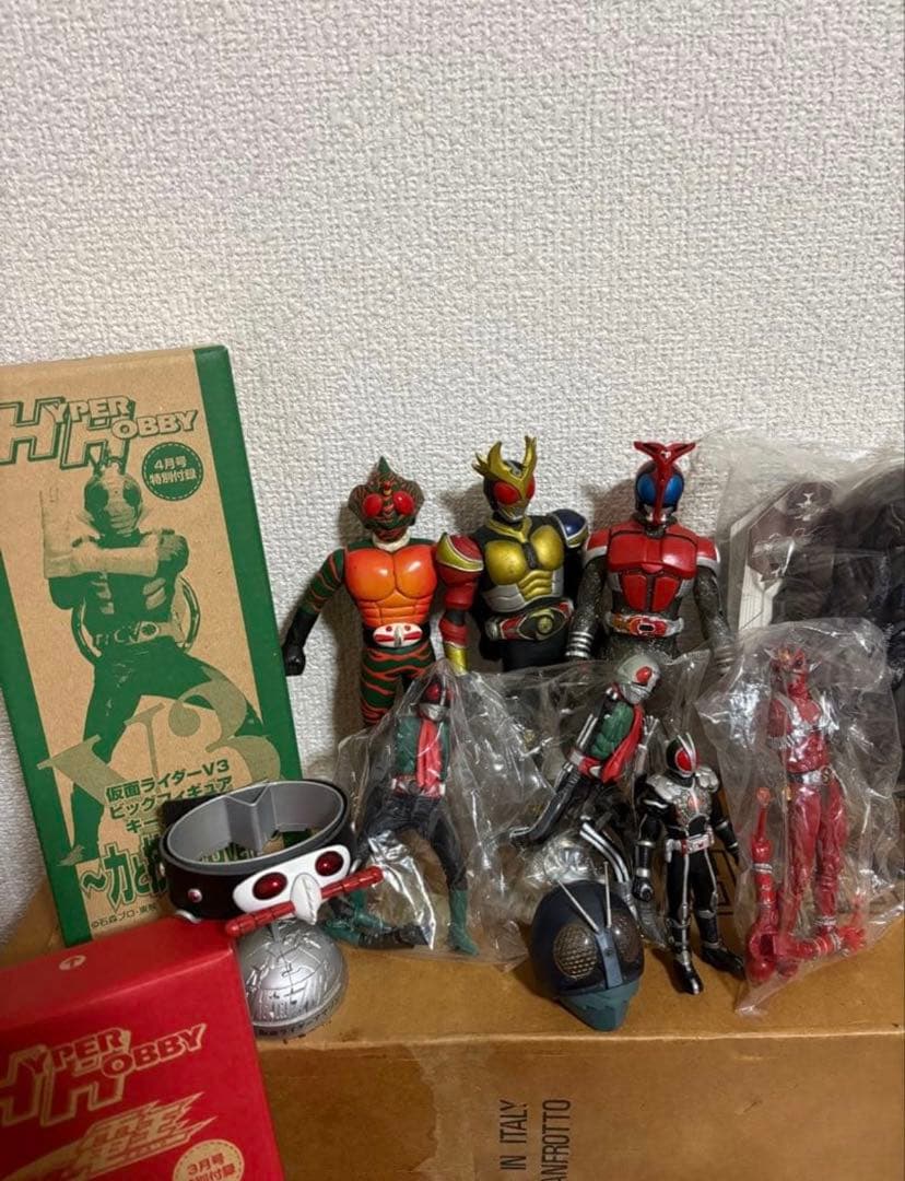 仮面ライダー ソフビ グッズ まとめ売り