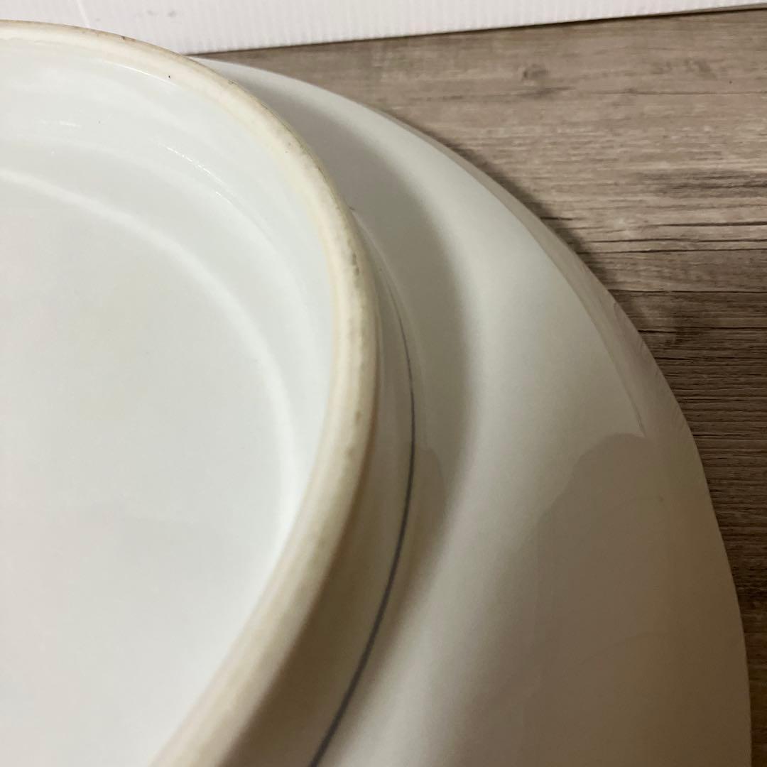 べ【庫山窯】美濃焼 大皿 金彩 牡丹 唐草 色絵 前畑陶器 和食器 飾り皿