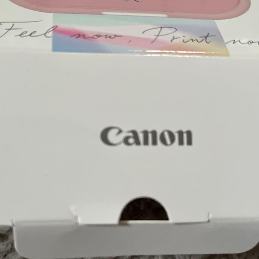 キヤノン スマホ専用ミニフォトプリンター ピンク★ ケース付き