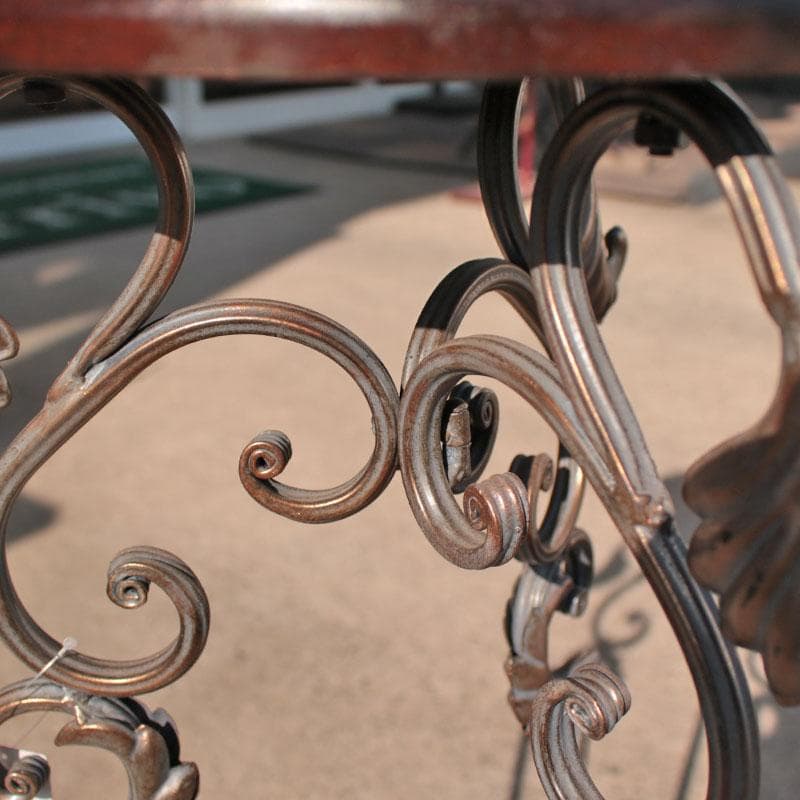 ロートアイアンフラワーベース 花台 フラワースタンド ガーデン 638-046