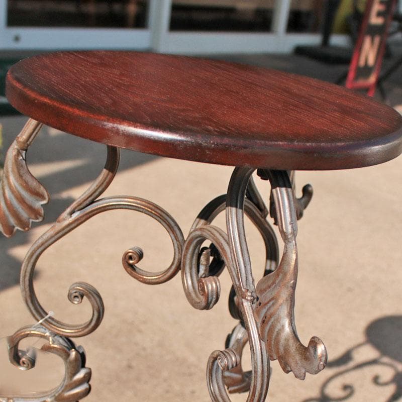 ロートアイアンフラワーベース 花台 フラワースタンド ガーデン 638-046