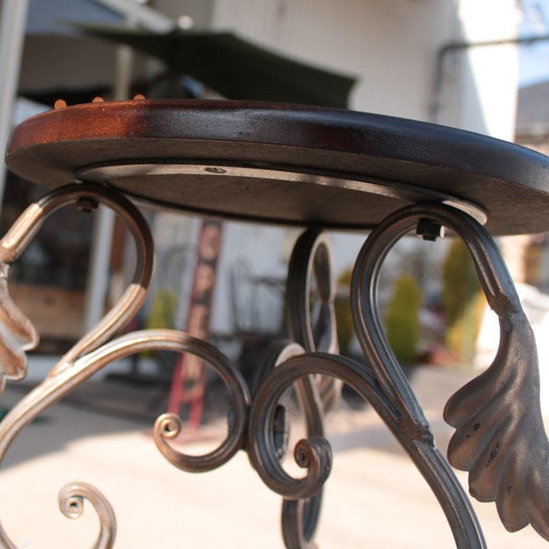 ロートアイアンフラワーベース 花台 フラワースタンド ガーデン 638-046