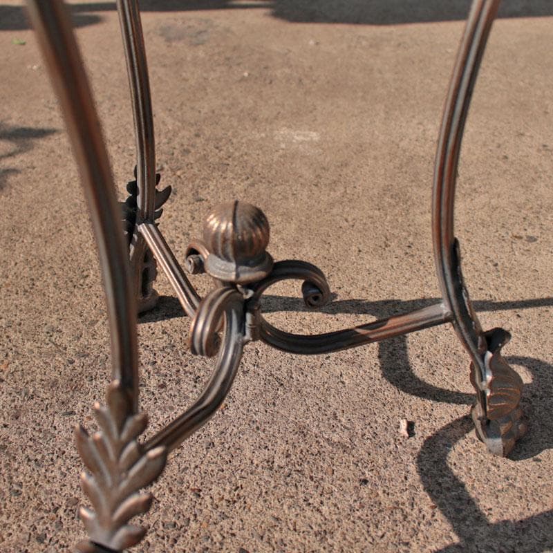 ロートアイアンフラワーベース 花台 フラワースタンド ガーデン 638-046