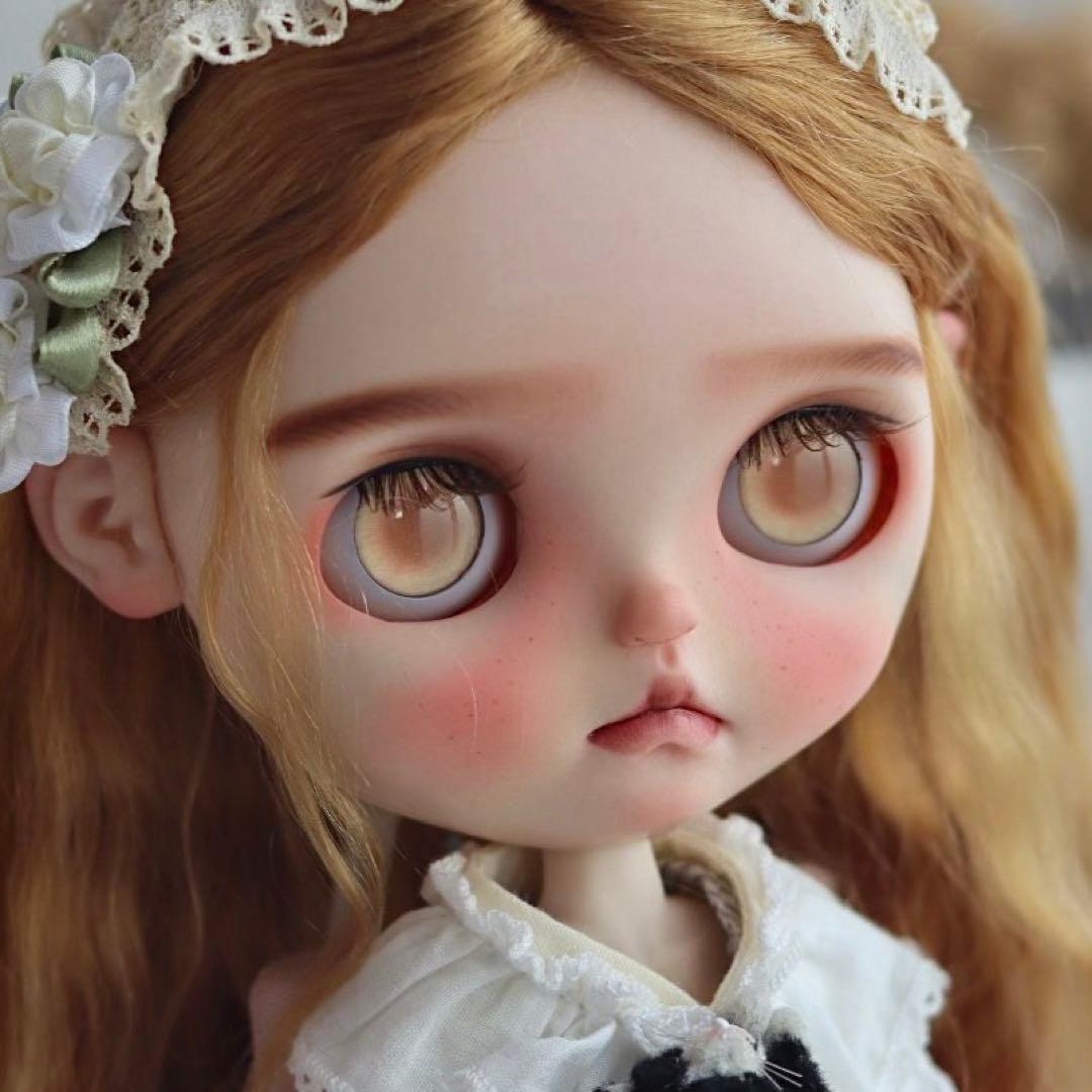カスタムブライス かわいい 人形 作家様 おとなしい 小豆 フルセット