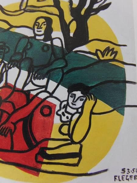 Fernand Leger、LA PARTIE DE CAMPAGNE
