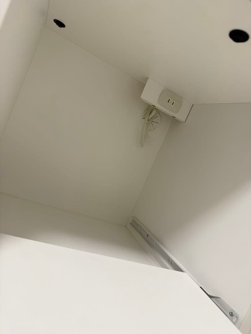 ニトリ食器棚 コパン ホワイト 大型 食器棚 幅80 高さ181 キッチン収納