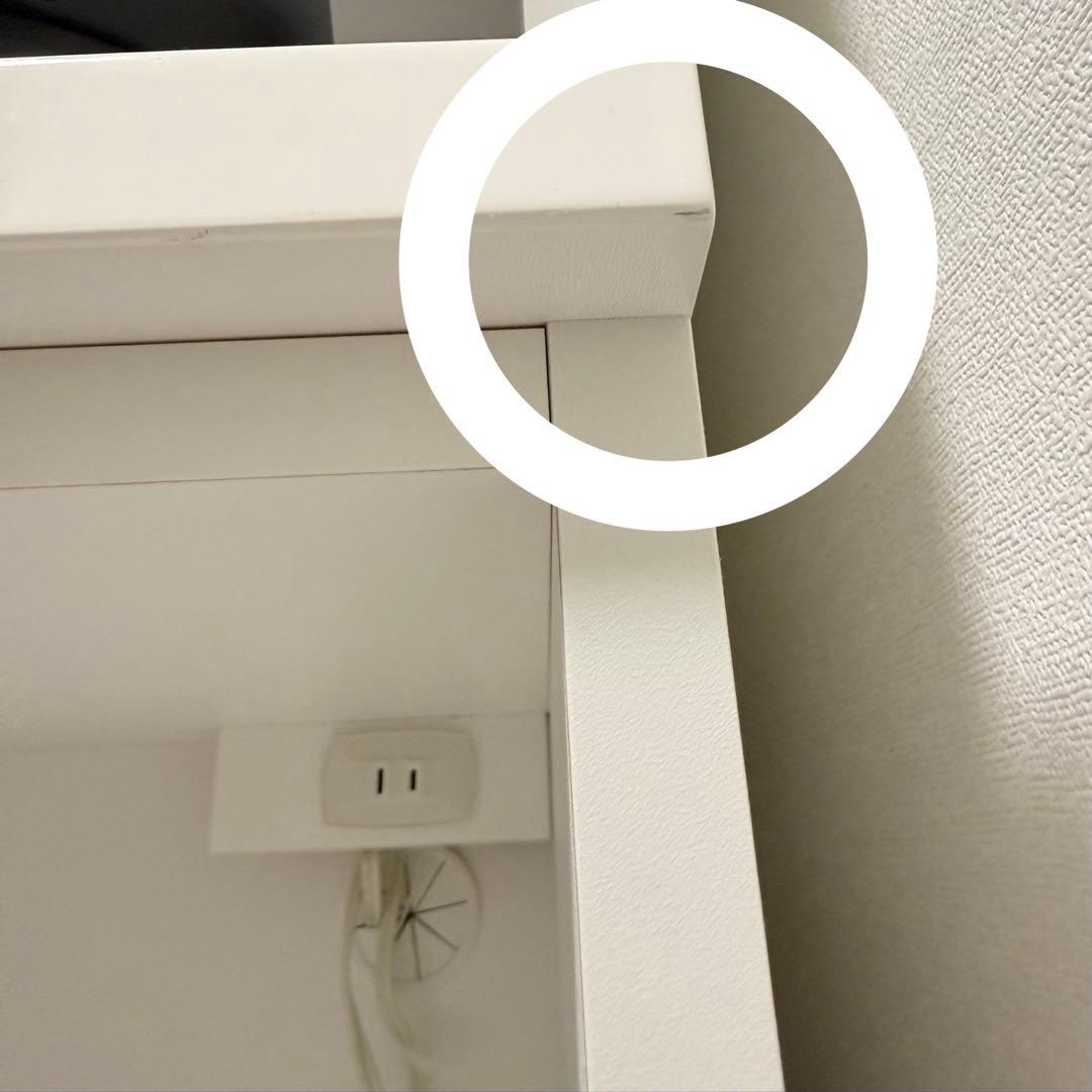 ニトリ食器棚 コパン ホワイト 大型 食器棚 幅80 高さ181 キッチン収納