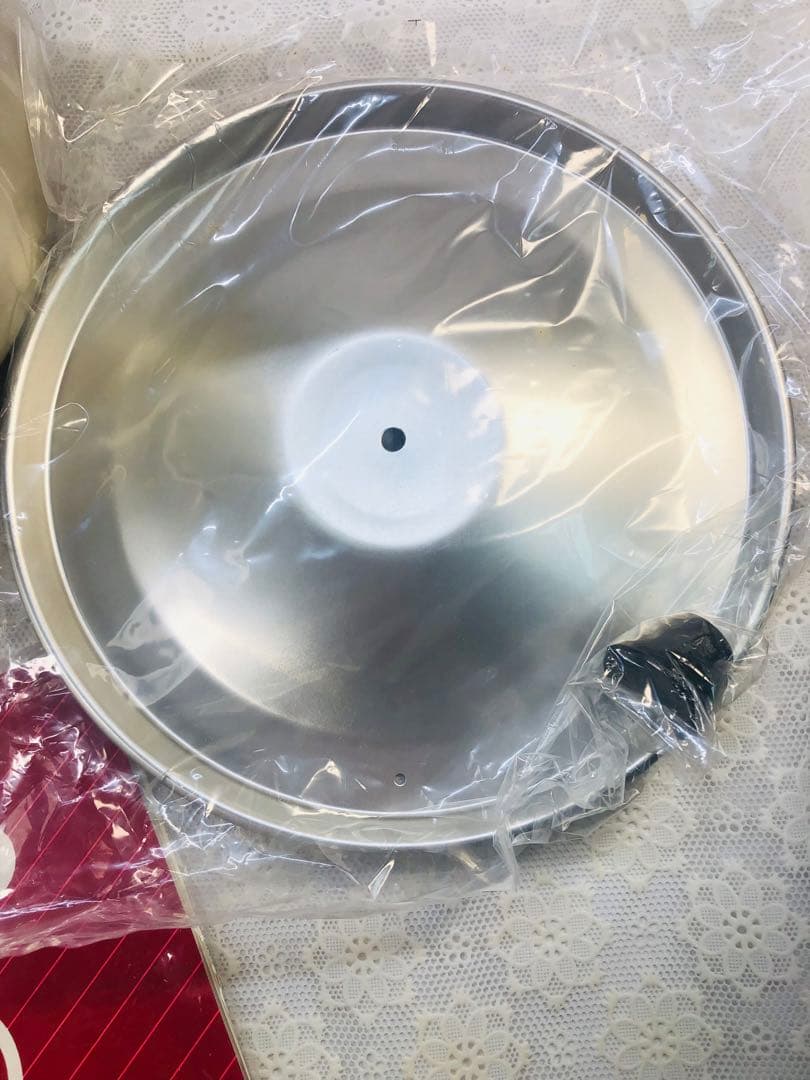 RIKEN 圧力鍋 中型 アルミ製 シルバー