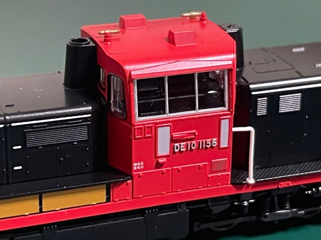 KATO 京都店 限定 DE10-1156 梅小路運転区 嵯峨野トロッコ色