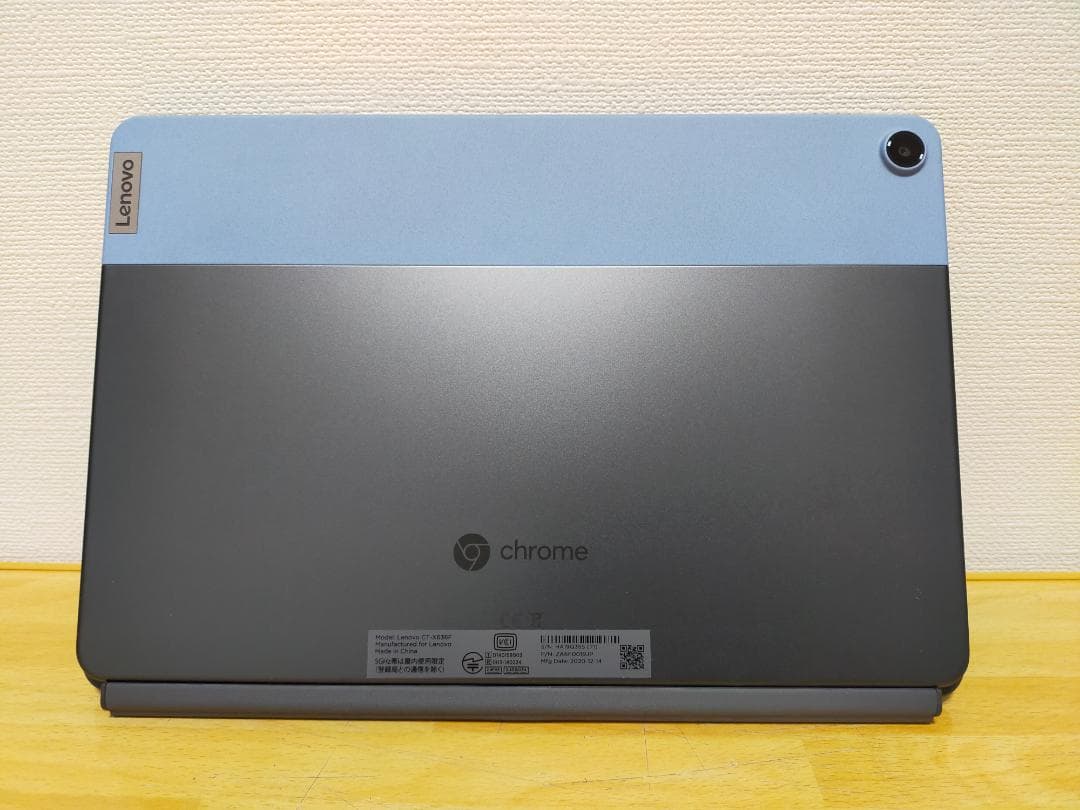 Chromebook本体 Lenovo IdeaPad Duet Chromebook(CT-X636F)
