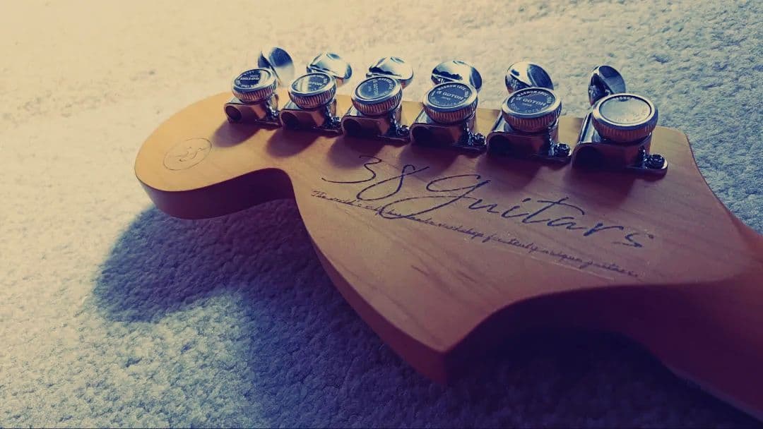 38guitars ストラトキャスター ST ATQ  レリック 錆加工