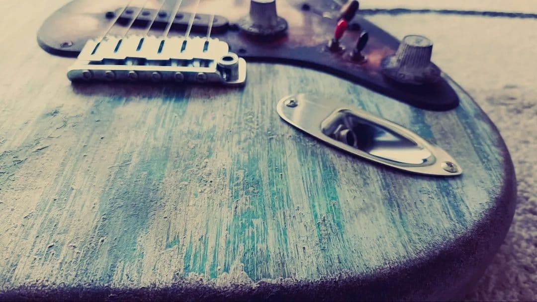 38guitars ストラトキャスター ST ATQ  レリック 錆加工