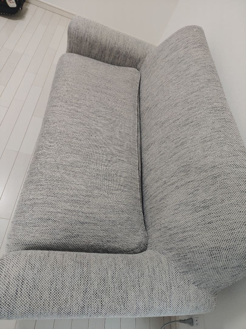 unico BOERUM グレー 2.5seater ソファ