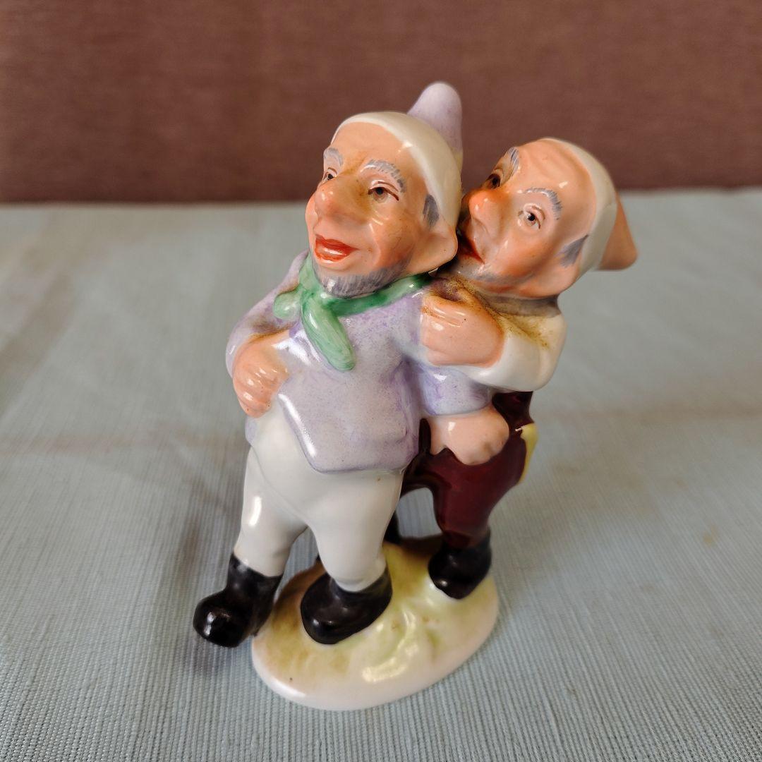 チェコ製ポーセリン/ロイヤル・ダックス「美女(白雪姫)と7人の小人達」