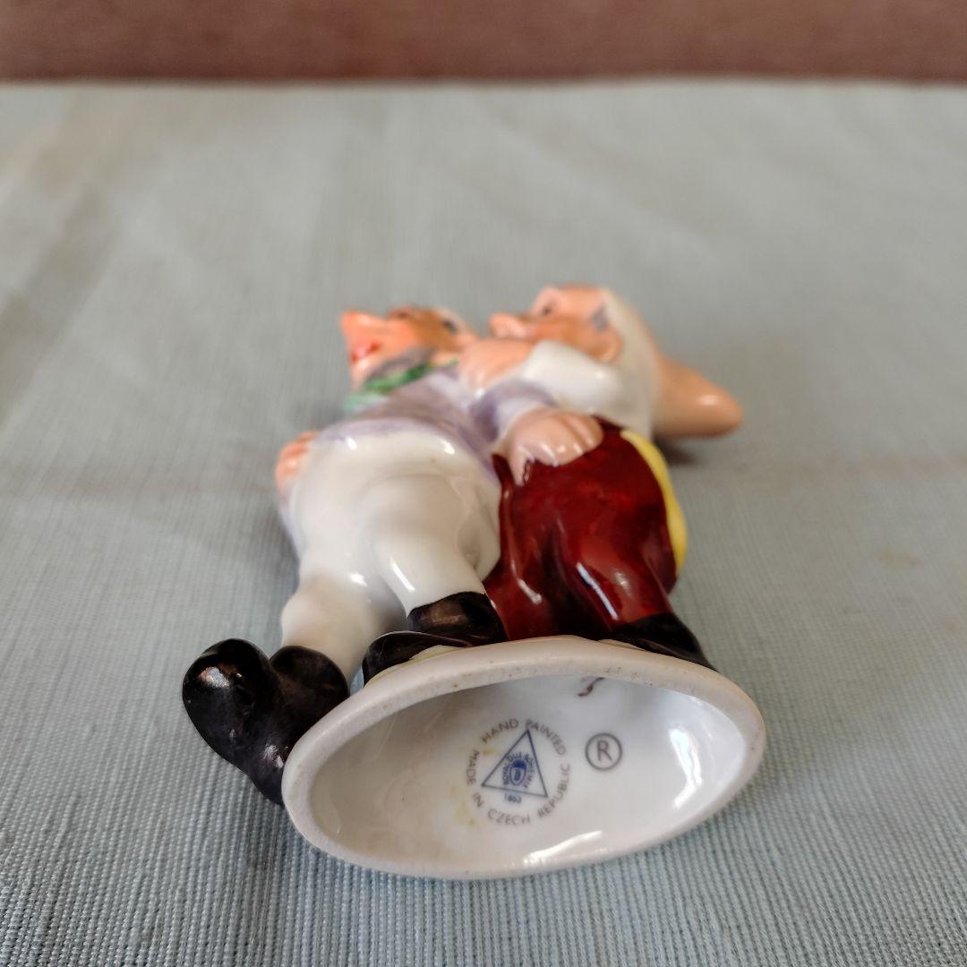 チェコ製ポーセリン/ロイヤル・ダックス「美女(白雪姫)と7人の小人達」