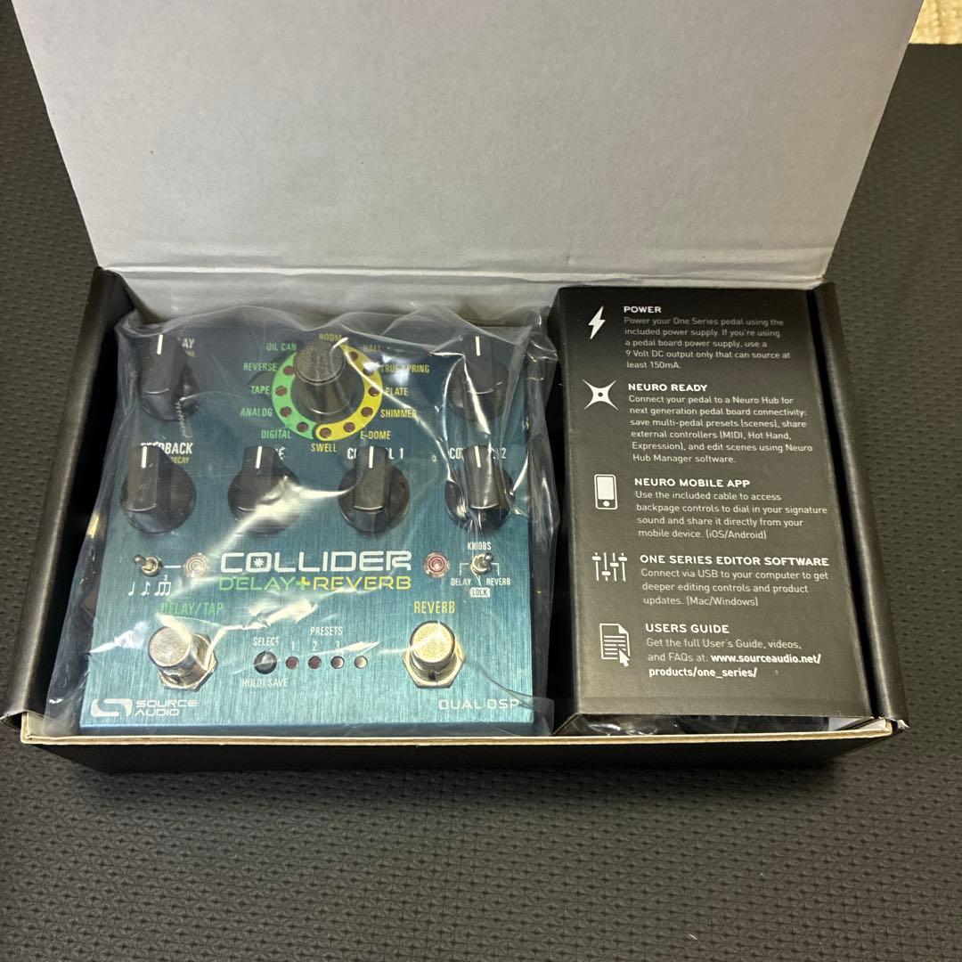 ギター Source Audio SA263 COLLIDER DELAY+REVERB