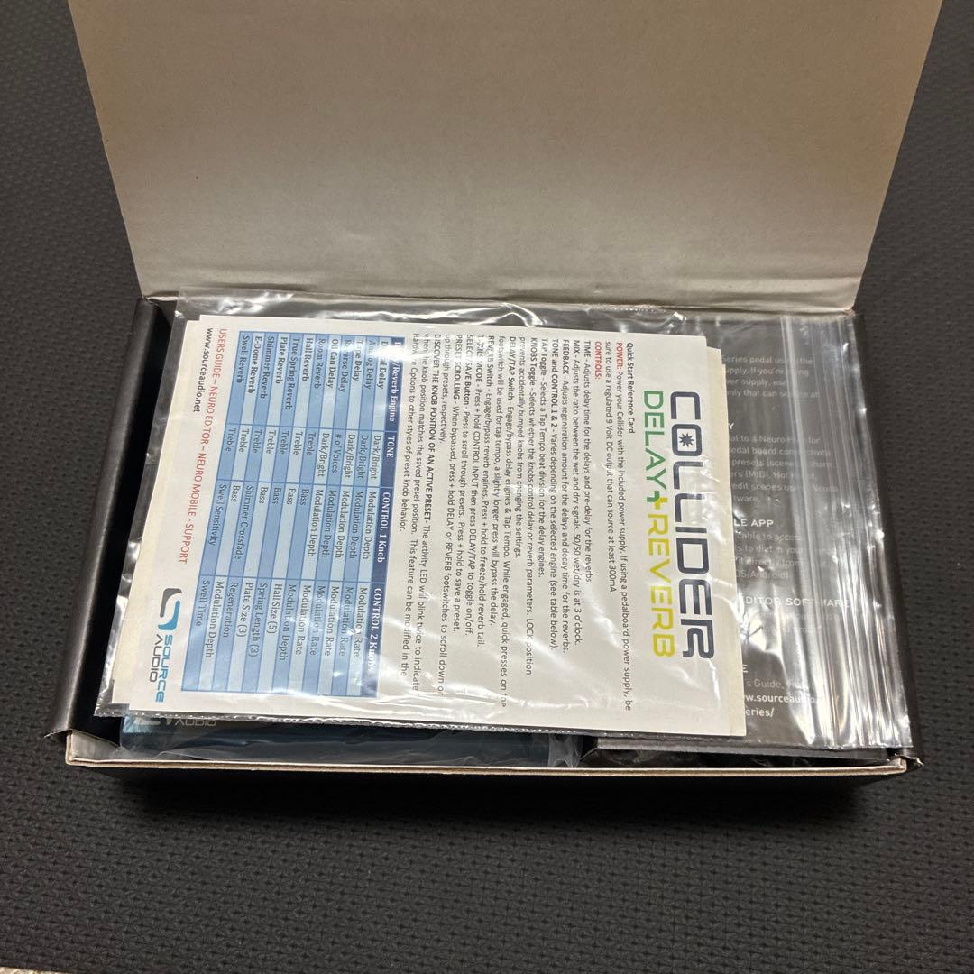 ギター Source Audio SA263 COLLIDER DELAY+REVERB