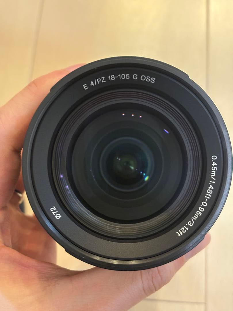 SONY E PZ 18-105mm F4 G OSS レンズ