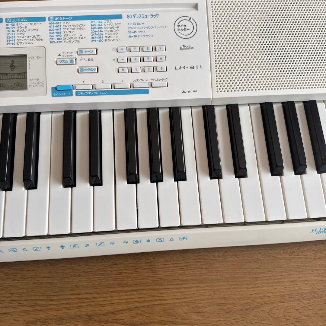 カシオ キーボード　LK−311 中古