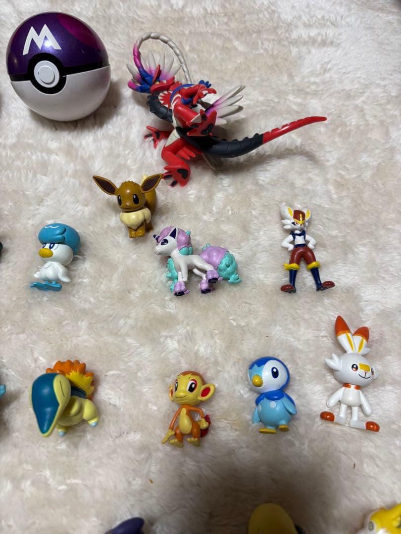 ポケモン　モンコレ　指人形　ソフビ　モンスターボール　まとめ売り