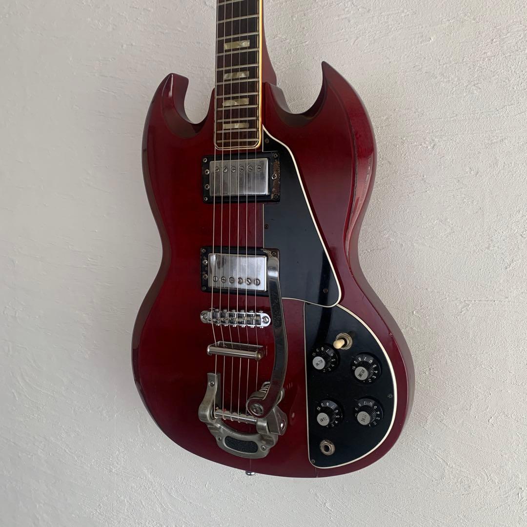 60年代 Teisco SGタイプ ワインレッド　ジャパンビンテージ