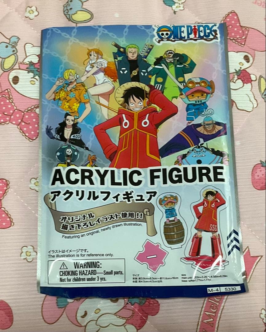 ダイソー コラボ ワンピース アクリルフィギュア 9体セット ONEPIECE