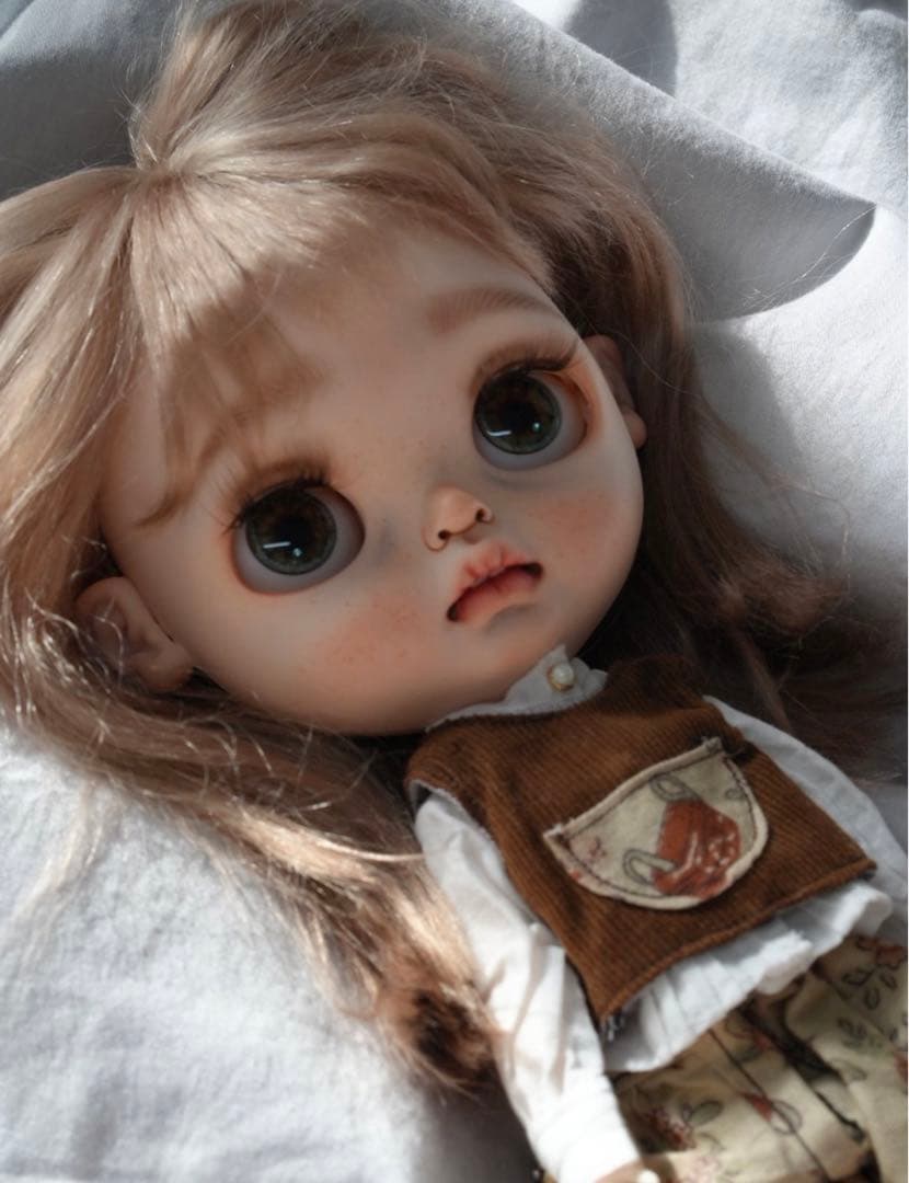 カスタムブライス 海外作家様 人形 ナチュラル キノコちゃん 優しい フルセット