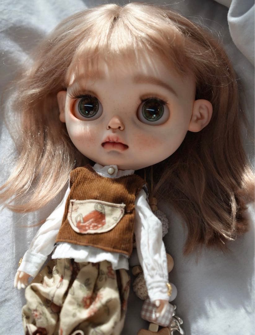 カスタムブライス 海外作家様 人形 ナチュラル キノコちゃん 優しい フルセット