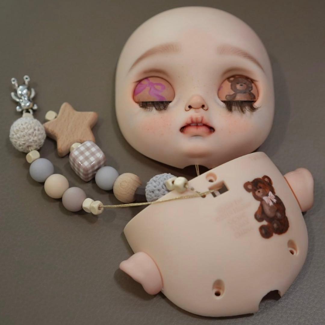 カスタムブライス 海外作家様 人形 ナチュラル キノコちゃん 優しい フルセット