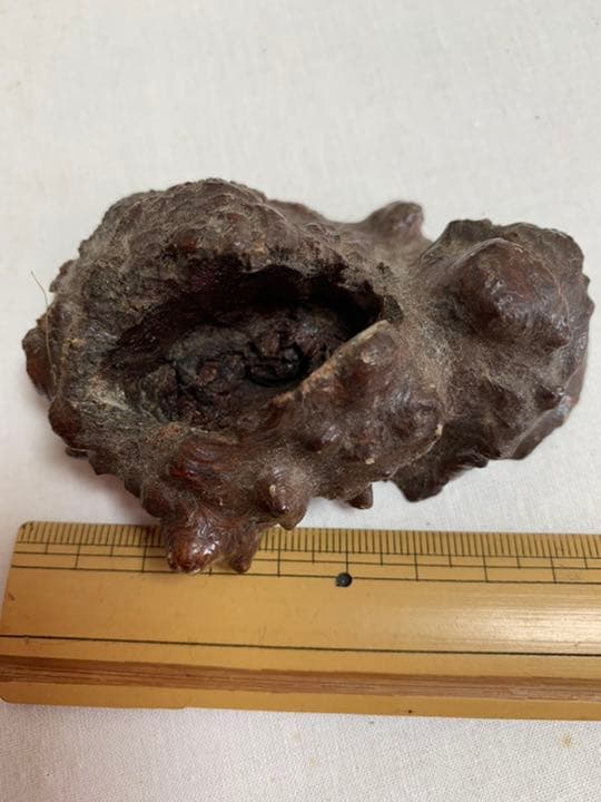 孔雀石置物台座付き