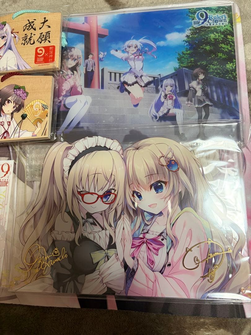 9-nine- Ruler’s Crown B5アクリルパネル 絵馬 御朱印