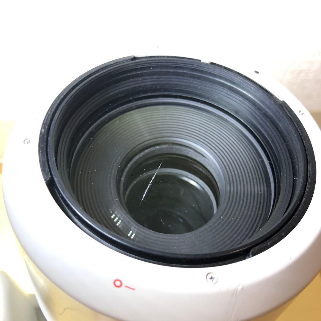 canon レンズ　RF100 500 箱付き　前玉傷、躯体ヒビ