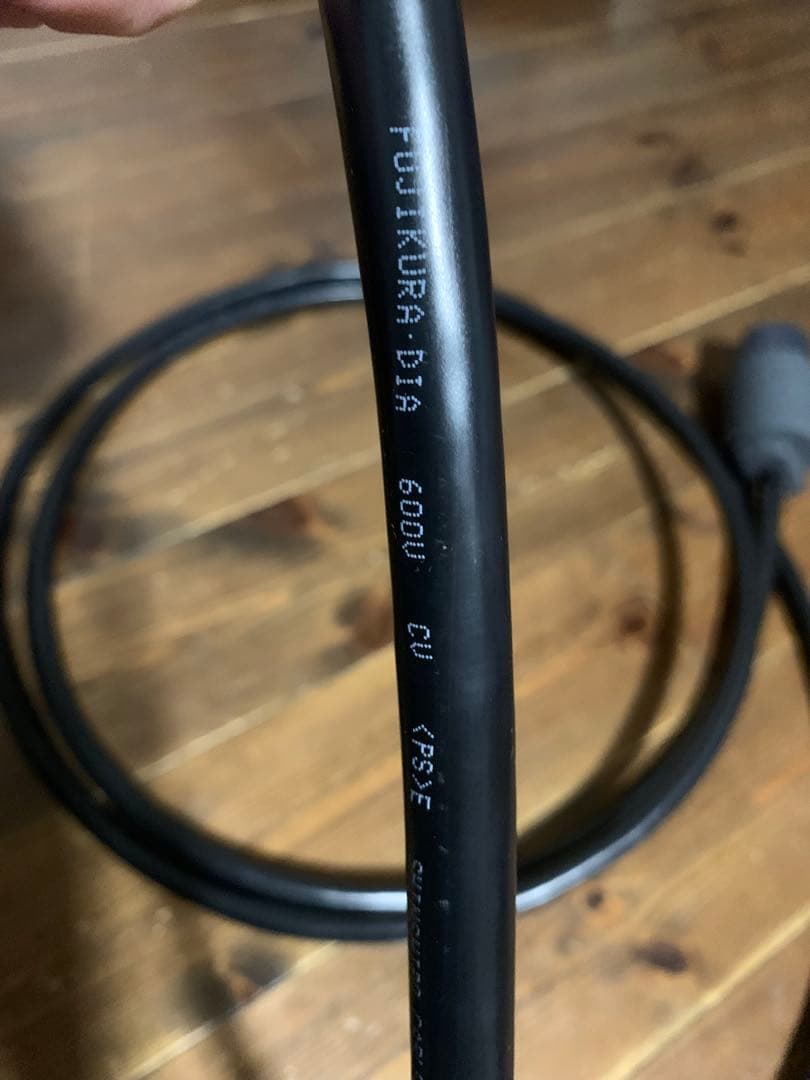 EcoFLow Delta Pro3 電源取り出し配線　100v 200v用2本