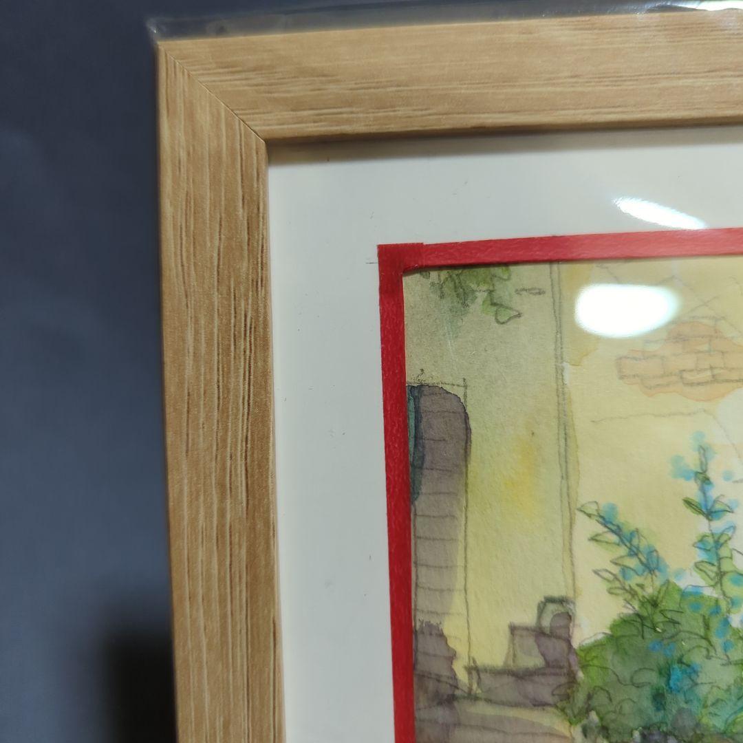 guにてバイク水彩画