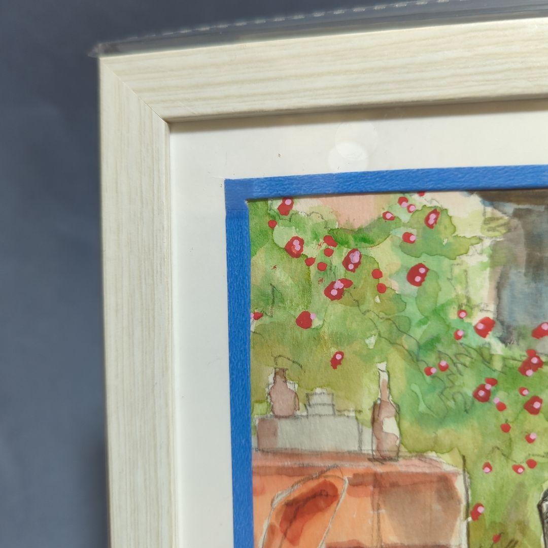 guにてバイク水彩画