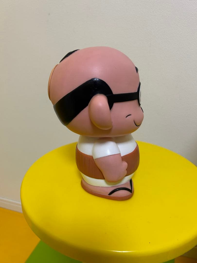 レトロ　ドリフターズ　加藤茶のソフビフィギュア貯金箱　志村けん