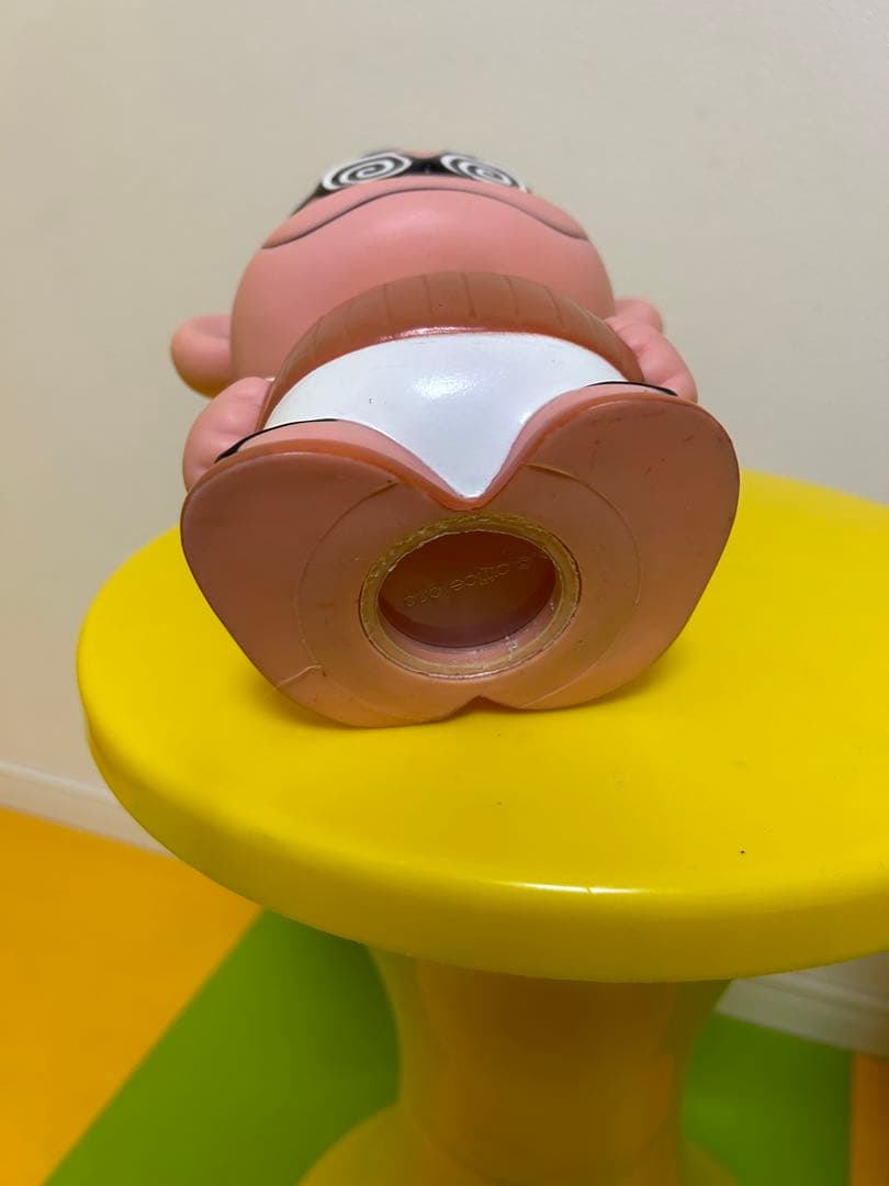 レトロ　ドリフターズ　加藤茶のソフビフィギュア貯金箱　志村けん