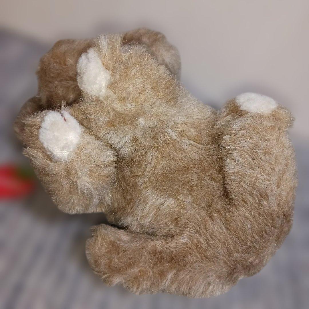 レトロ　ファースト社　仔犬の花ちゃん　ぬいぐるみ　犬　イヌ