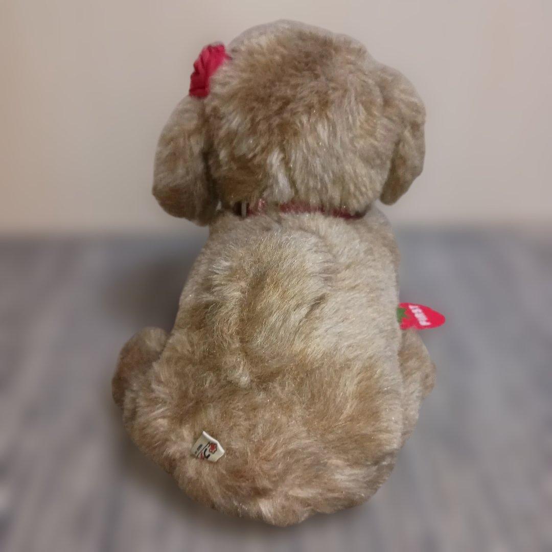 レトロ　ファースト社　仔犬の花ちゃん　ぬいぐるみ　犬　イヌ