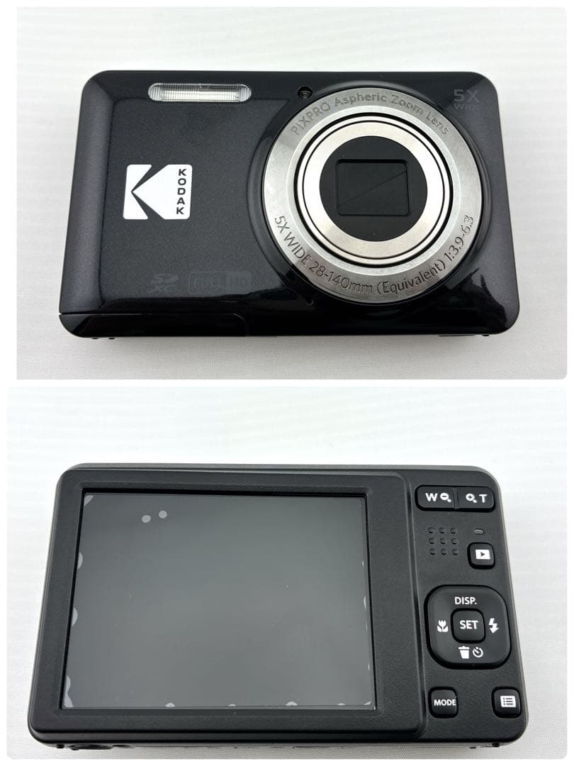 未使用級　Kodak PIXPRO FZ55 コンパクトデジタルカメラ　ブラック