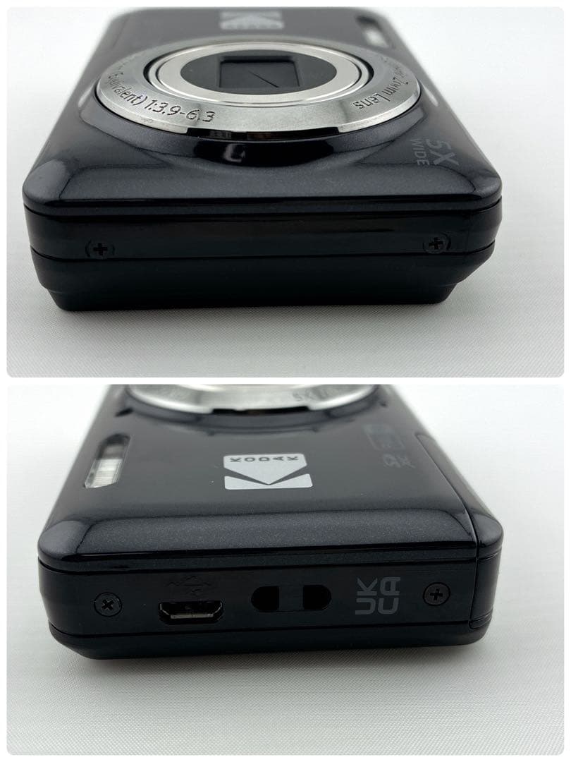 未使用級　Kodak PIXPRO FZ55 コンパクトデジタルカメラ　ブラック