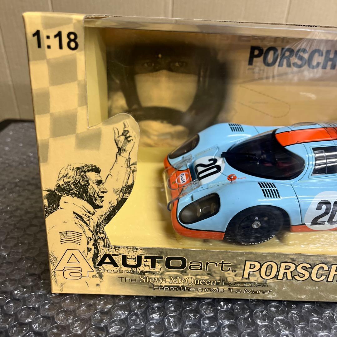 Porsche 917K 1:18 ミニカー スティーブ・マックイーン ポルシェ
