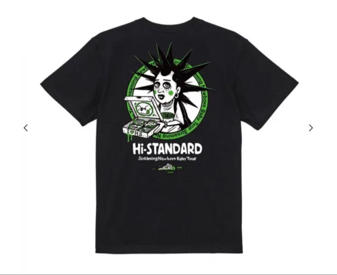 HI-STANDARD ツアーTシャツ ブラック