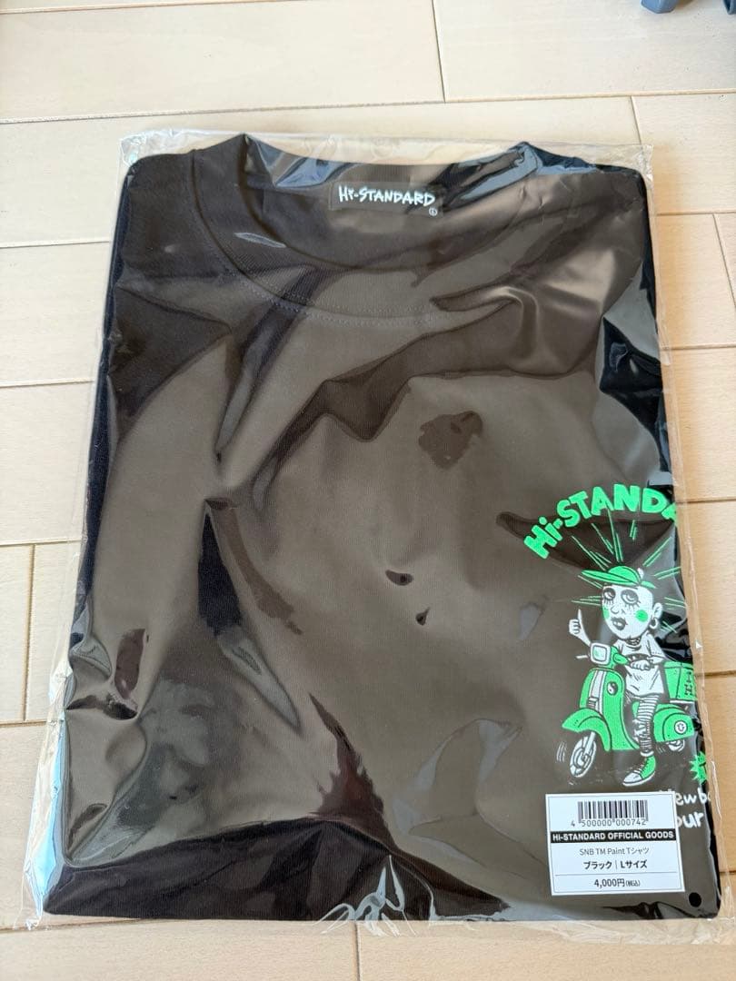 HI-STANDARD ツアーTシャツ ブラック