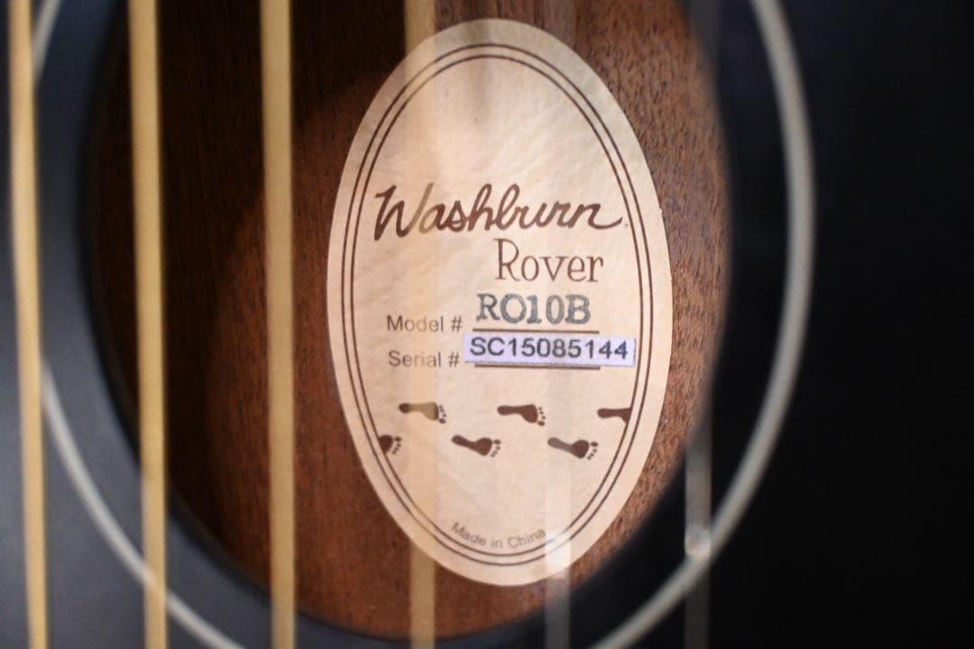 Washburn RO10B ①【状態B】 トラベルギター ミニギター