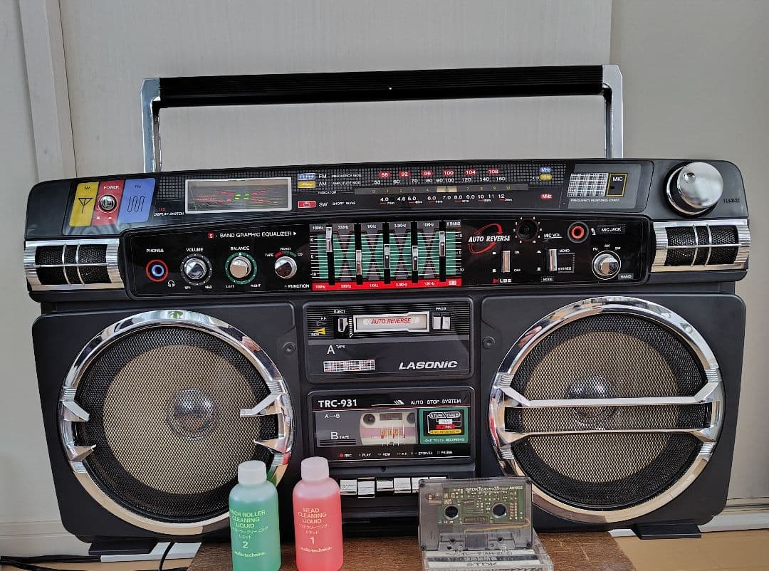 Lasonic TRC-931 ラジカセ　整備済み