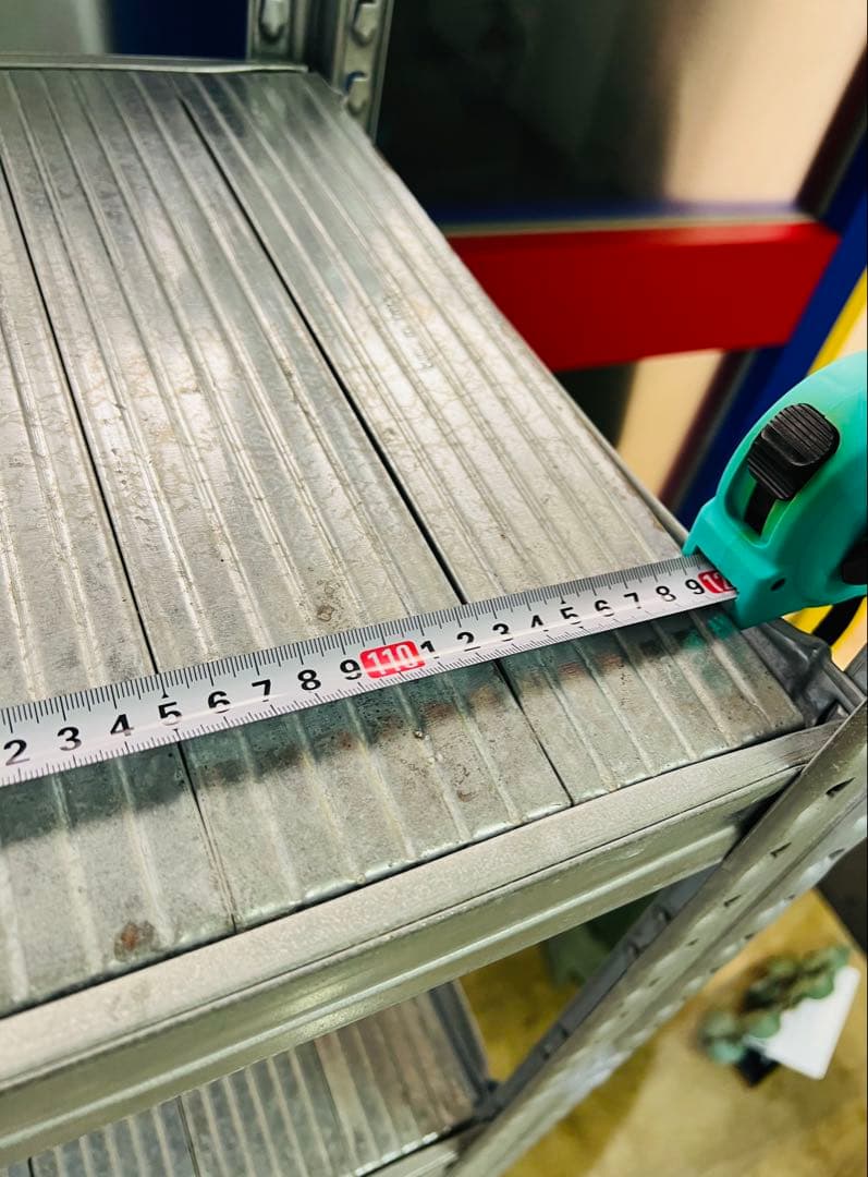 手渡専用　LSISTEMスチールラック 5段 ①